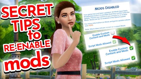 disability mods sims 4|sims 4 mods won't enable.